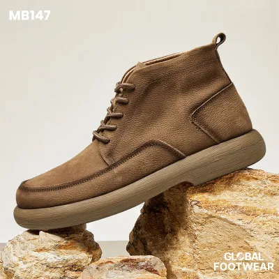 Men's Mid-top Ankle Workwear Retro Martin Boots