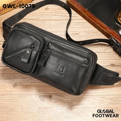 Shoulder Crossbody Genuine Leather Mobile Phone Waist Bag