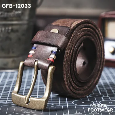 Handmade Leather  Vintage Casual Men's Belt