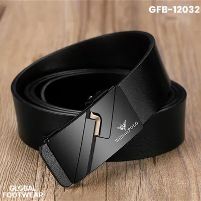 Paul Cowhide Belt Men's Genuine Leather Belt Automatic Buckle