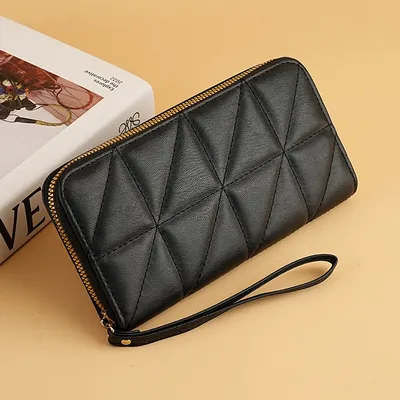 Macaron Zipper Wallet