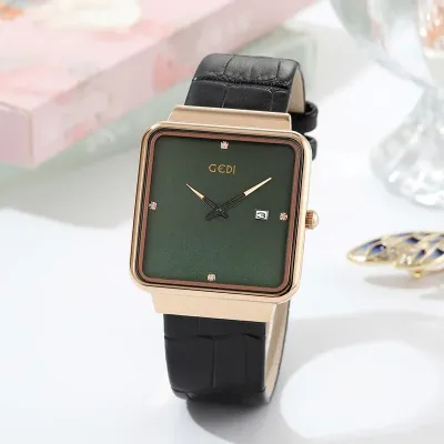 Square Quartz Watch