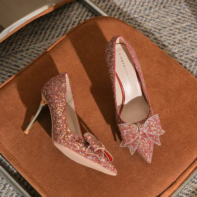Red Stiletto Heels