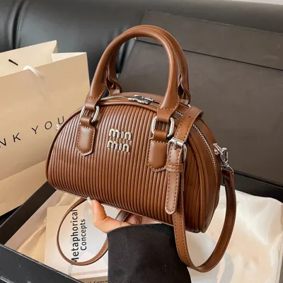 Niche Striped Handbag