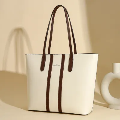 Simple Striped Handbag