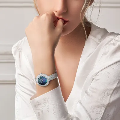Starry Sky And Diamonds Quartz Watch