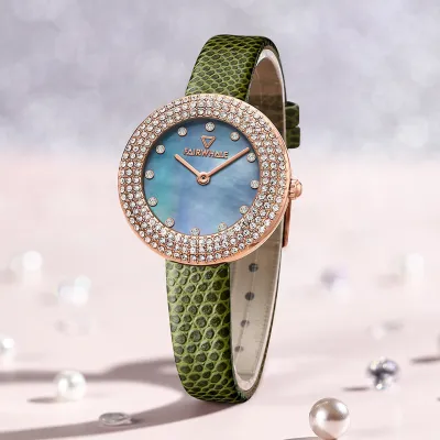 Retro Diamond Square Watch