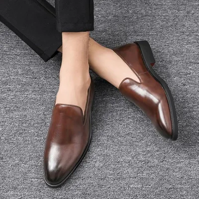  BROWN INFINITY FORMAL SHOES