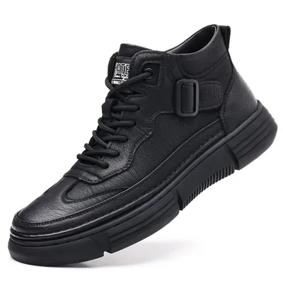 High Top British Trend Men’s Casual Shoes