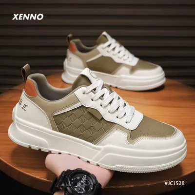 Genuine Leather Ultra Light Soft Sole Sports Breathable Sneaker