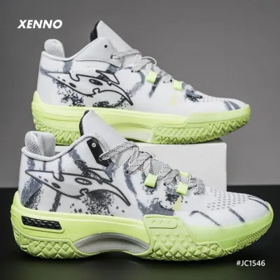 Shock Absorbing Mesh Basketball Shoes
