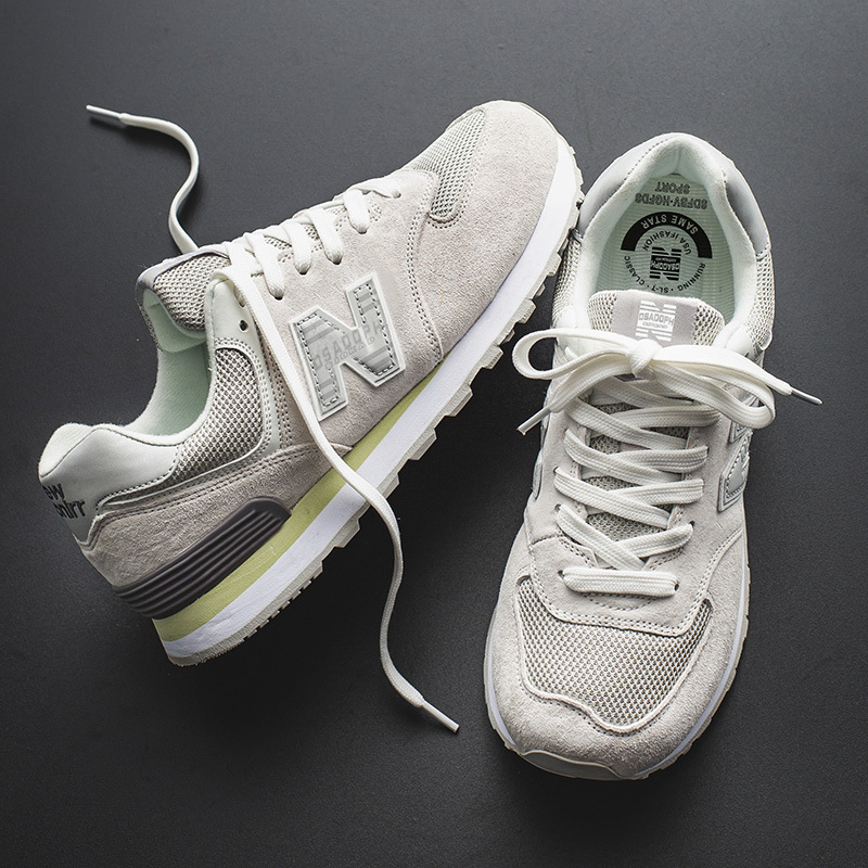 GENUINE LEATHER MESH SPORTS CASUAL SHOES