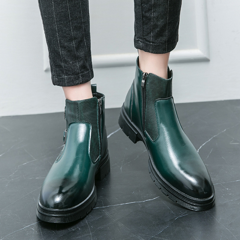 CROSS-BORDER FASHIONABLE BRITISH STYLE CHELSEA BOOTS