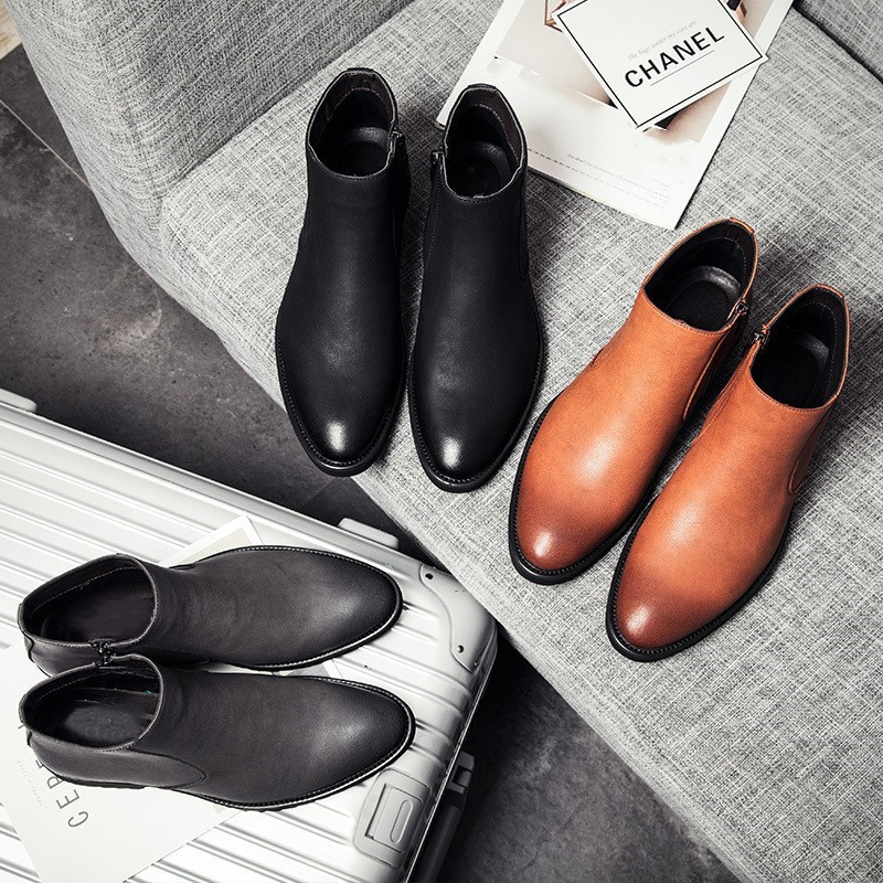 CROSS-BORDER FOREIGN TRADE AUTUMN AND WINTER NEW CHELSEA BOOTS