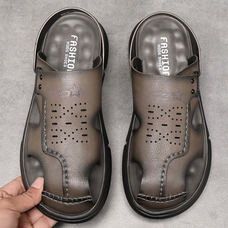 FASHION TREND CASUAL NON-SLIP HOLLOW HOLE SANDALS