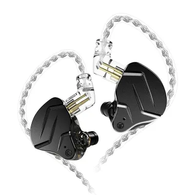 KZ ZSN PRO X Dual Driver 1BA+1DD Hybrid Metal Earphones