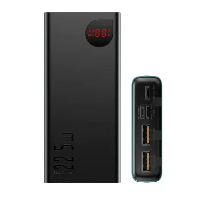 Baseus 22.5W Adaman 20000mAh Power Bank  – Black