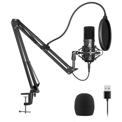 MAONO AU-A04 USB Microphone Combo Setup