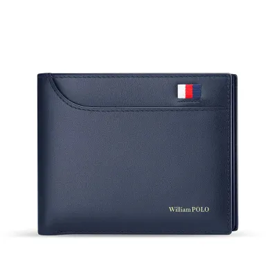 SIGNATURE BLUE WALLET