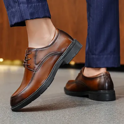 OFFBEAT CLASSY BROWN FORMAL SHOES