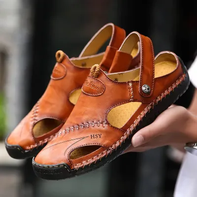 Genuine Leather Sandals 2