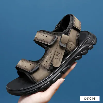 SUNBEAM STRIDE GENUINE LEATHER SANDALS