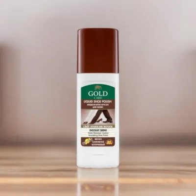 Gold Care Instant Shine Liquid Shoe Polish 75 ML