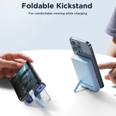 JOYROOM JR-PBM01 20W Power Bank 10000mAh with Built-in Cable&Kickstand