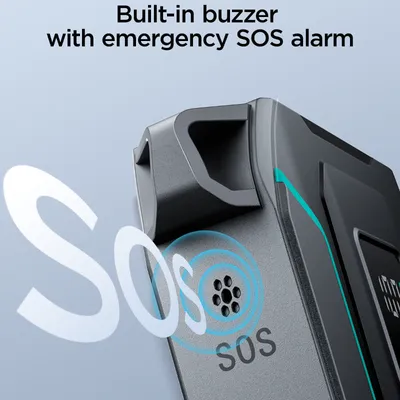 JOYROOM JR-L017 22.5W Power Bank with Built in 2in1 Cables with SOS light 10000mAh