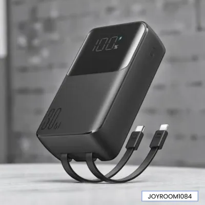 JOYROOM JR-PBC06 30W 10000mAh Mini Power Bank with Dual Cables