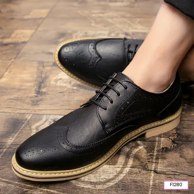 Silver Stitch Formal Shoes