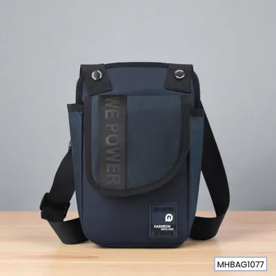 Crimson Ledger Men's Chest Bag