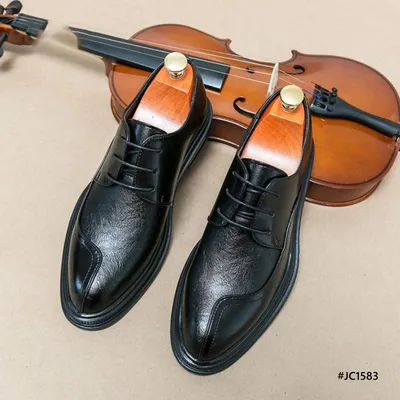 British Style Premium Leather Business Shoes