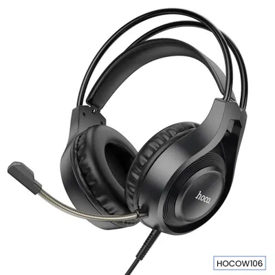 W106 Tiger Gaming Headphones | 50mm Drivers | 2-in-1 Adapter