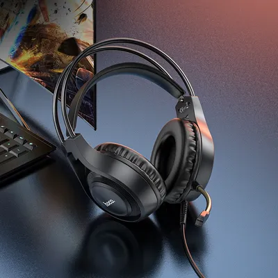 W106 Tiger Gaming Headphones | 50mm Drivers | 2-in-1 Adapter