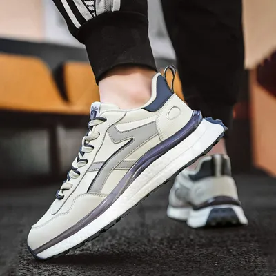 SPRING AND SUMMER GENUINE LEATHER SPORTS SHOES GB-2313