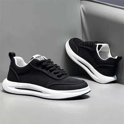 BREATHABLE RETRO STYLE MESH CASUAL SHOE D383B