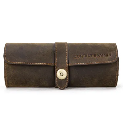 GENUINE LEATHER WATCH STORAGE BOX GB-1117C