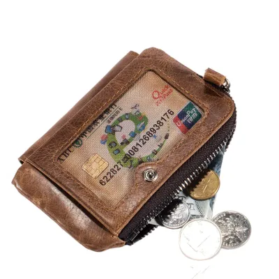 BULL CAPTAIN FIRST LAYER COWHIDE VERTICAL WALLET GB-BC01K