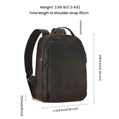 GENUINE LEATHER BACKPACK GB-JR6637
