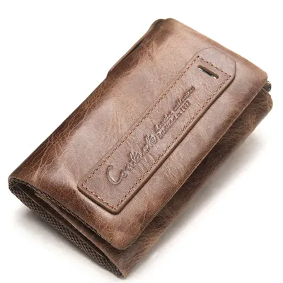 LARGE CAPACITY GENUINE LEATHER KEY CASE 1013Br