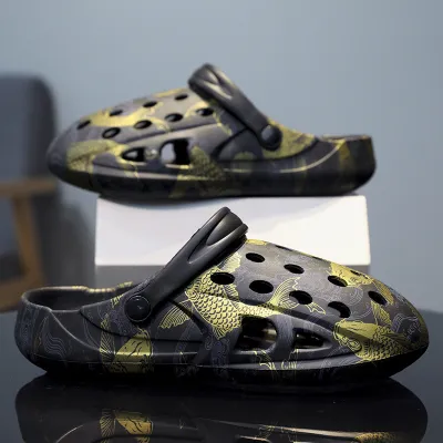 GRAFFITI BEACH WEAR-RESISTANT NON-SLIP SLIPPER GB-2027