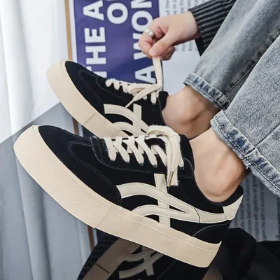 VERSATILE RETRO CASUAL CANVAS SHOE 6583B