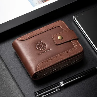 AMERICAN STYLE GENUINE LEATHER SHORT WALLET GB-ST8305