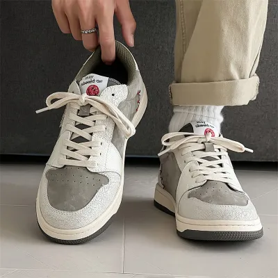 VERSATILE EMBROIDERED SKATEBOARD SHOE GB-1856