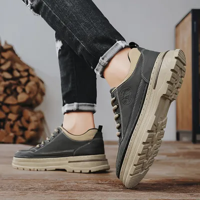 BRITISH STYLE RETRO CASUAL BOOT GB-K821