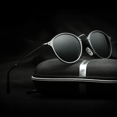 LIGHTWEIGHT ALUMINUM MAGNESIUM FULL FRAME POLARIZED SUNGLASSES VD6358B