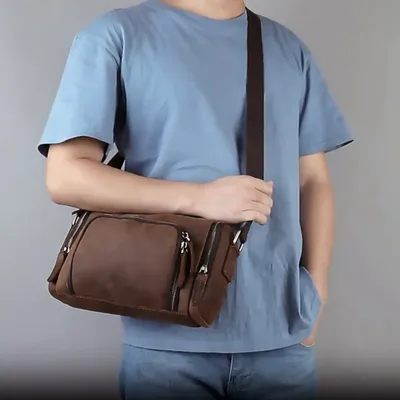 GENUINE LEATHER DUFFLE BAG GB-MR6058