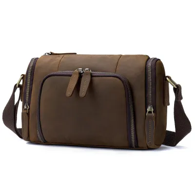 GENUINE LEATHER DUFFLE BAG MR6058CH