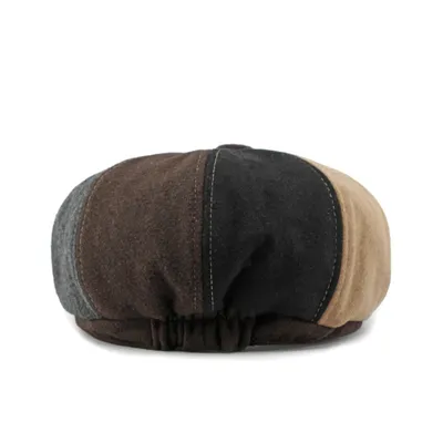 COLORBLOCK AMERICAN STYLE OCTAGONAL CAP GB-2501